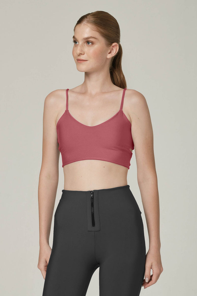 Cherry On Top Mauve-S Sports Bra