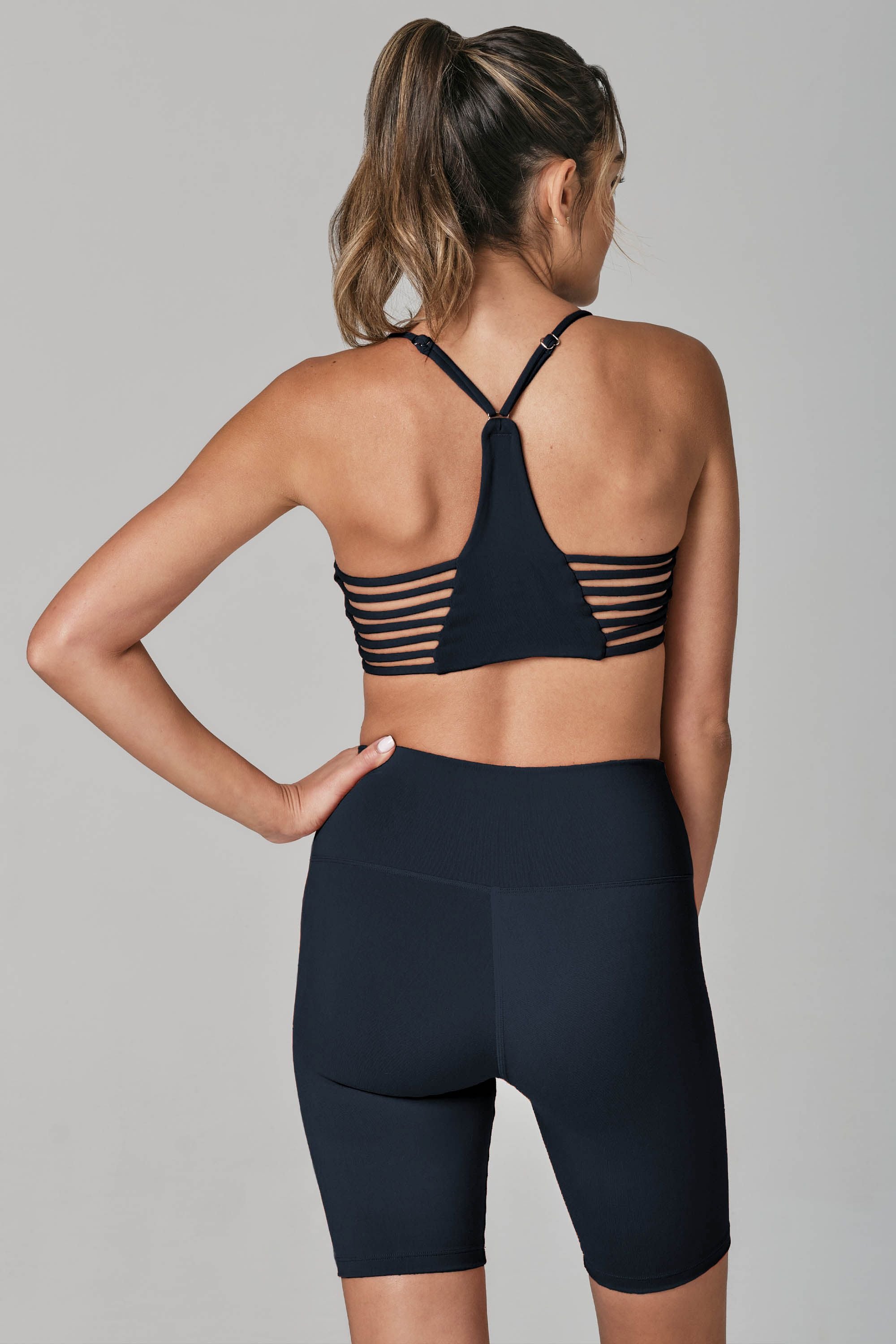 Check It Out Navy-S Sports Bra
